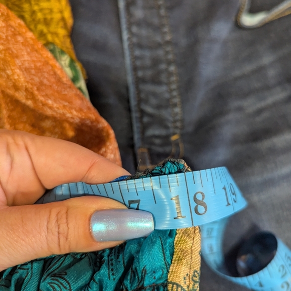 Bohenian Jack Pot Silk Multicolor Patchwork Halter Dress Maxi Festival - Picture 14 of 16